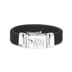 641BLK Armband Schwarz ALPHA Collection