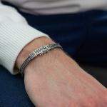 773 Armband Silber Heren ALPHA Collection