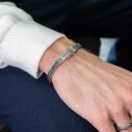 773 Armband Silber Heren ALPHA Collection