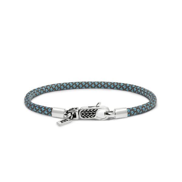 782AZ4 Armband Silber & Paracord ALPHA Collection