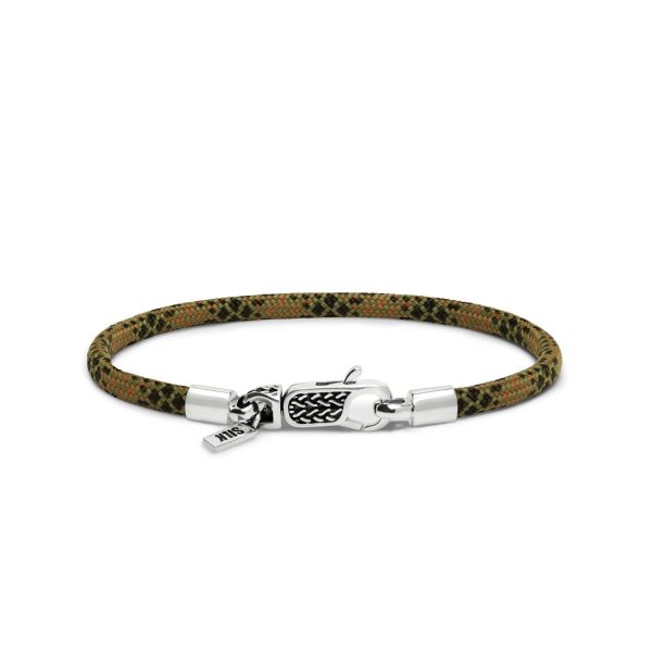 782EM2 Armband Silber & Paracord ALPHA Collection