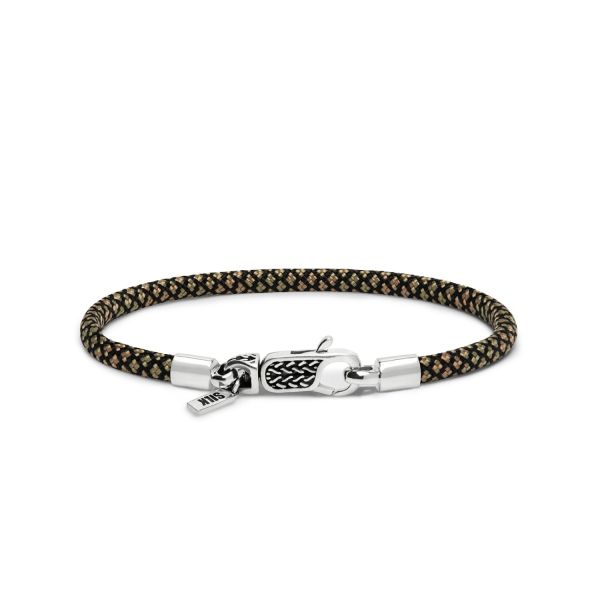 782EM4 Armband Silber & Paracord ALPHA Collection