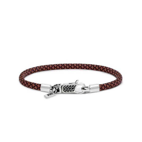 782TE3 Armband Silber & Paracord ALPHA Collection