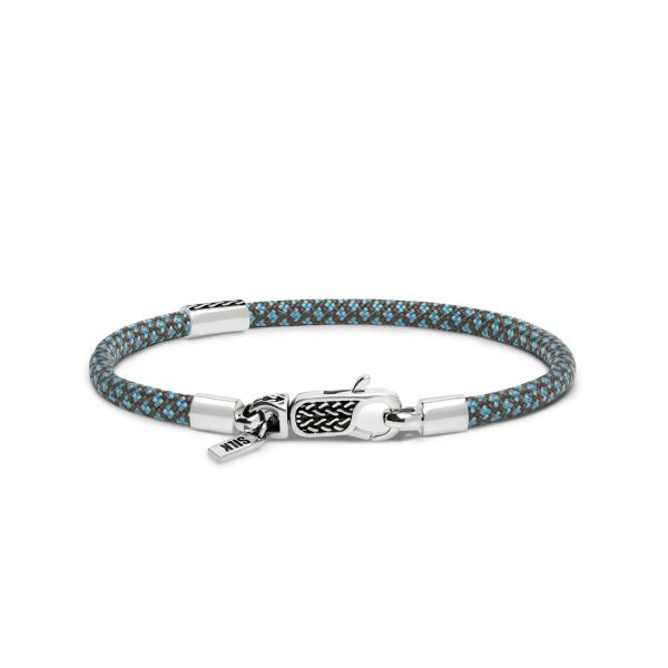 785AZ4 Armband Silber & Paracord ALPHA Collection