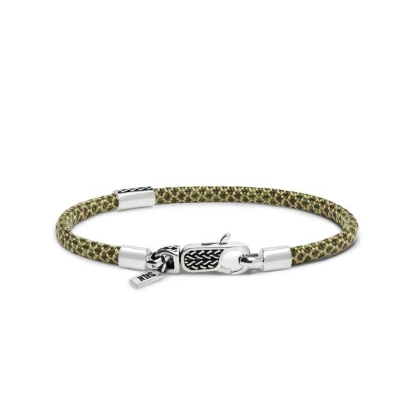 785EM3 Armband Silber & Paracord ALPHA Collection