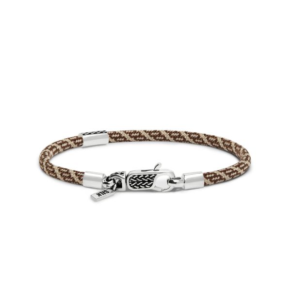 785TE2 Armband Silber & Paracord ALPHA Collection