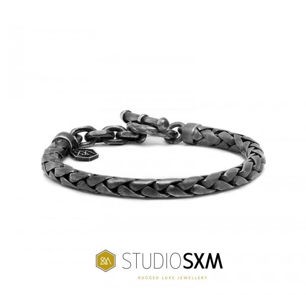 X001RAW armband silber SXM - Essentials Collection