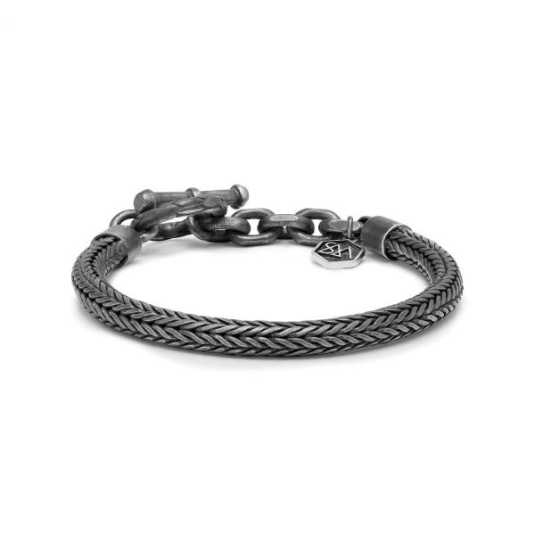 X003RAW armband silber SXM - Essentials Collection