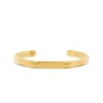 X202SGP bangle silber goldplated SXM - Edged Collection